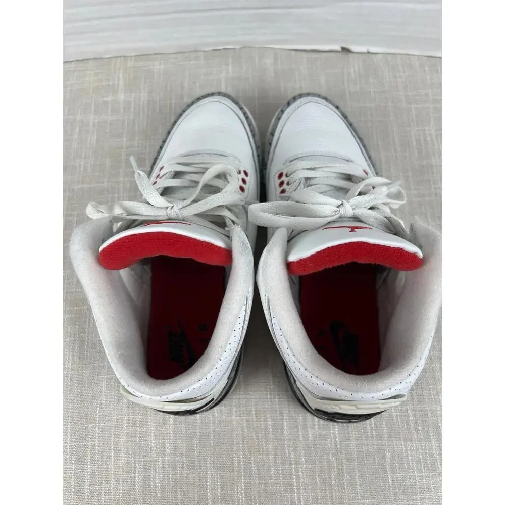 Air Jordan 3‎ Retro White Cement Reimagined Sz 6Y